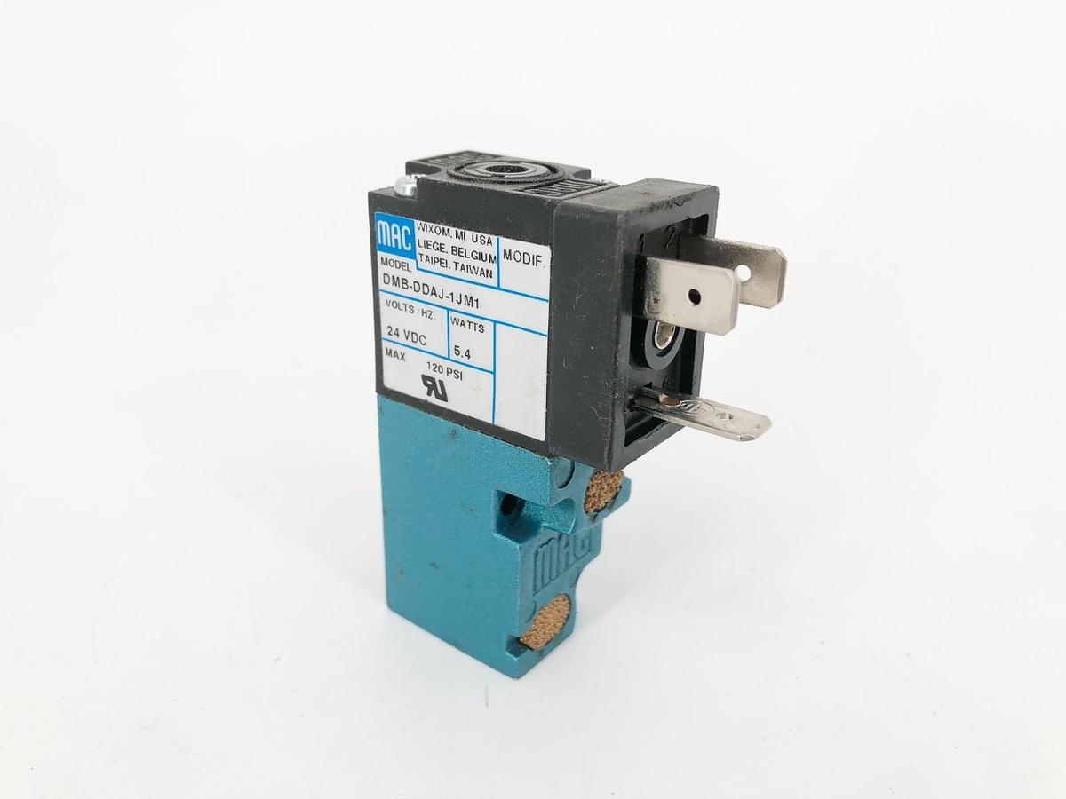 New MAC Valves DMB-DDAJ-1JM1 Solenoid Coil 24VDC 5.4W 120psi - No Box