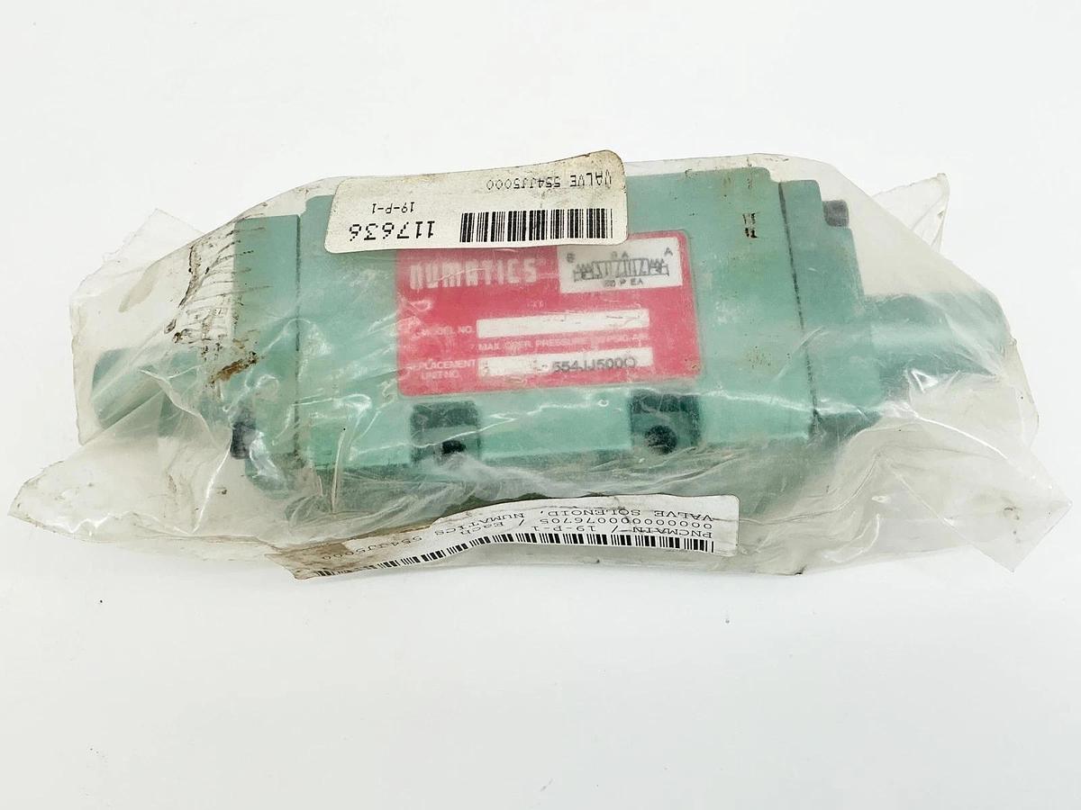 New Numatics 554JJ500O Solenoid Valve 554JJ500O000000