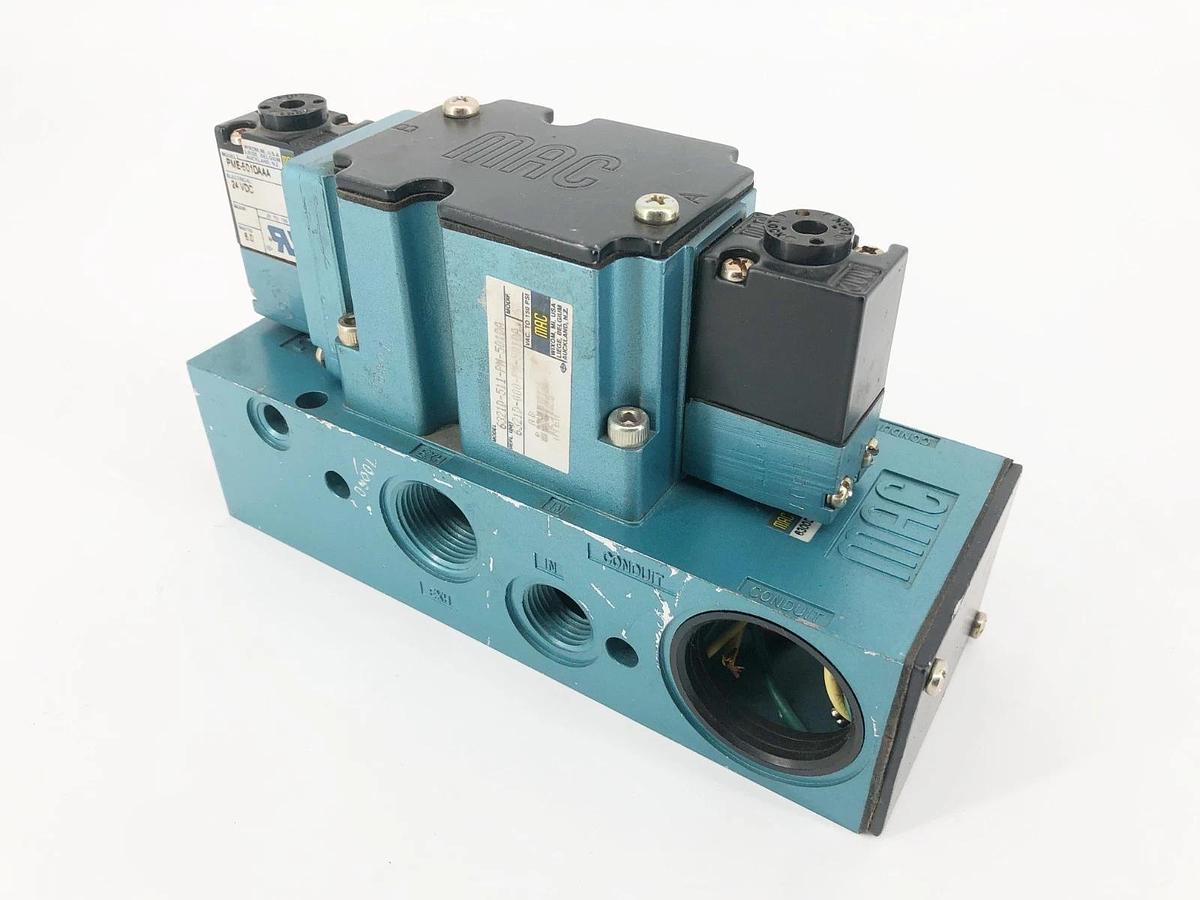 New MAC Valves 6321D-511-PM-501DA Solenoid Valve 24VDC 6W PME-501DAAA - No Box