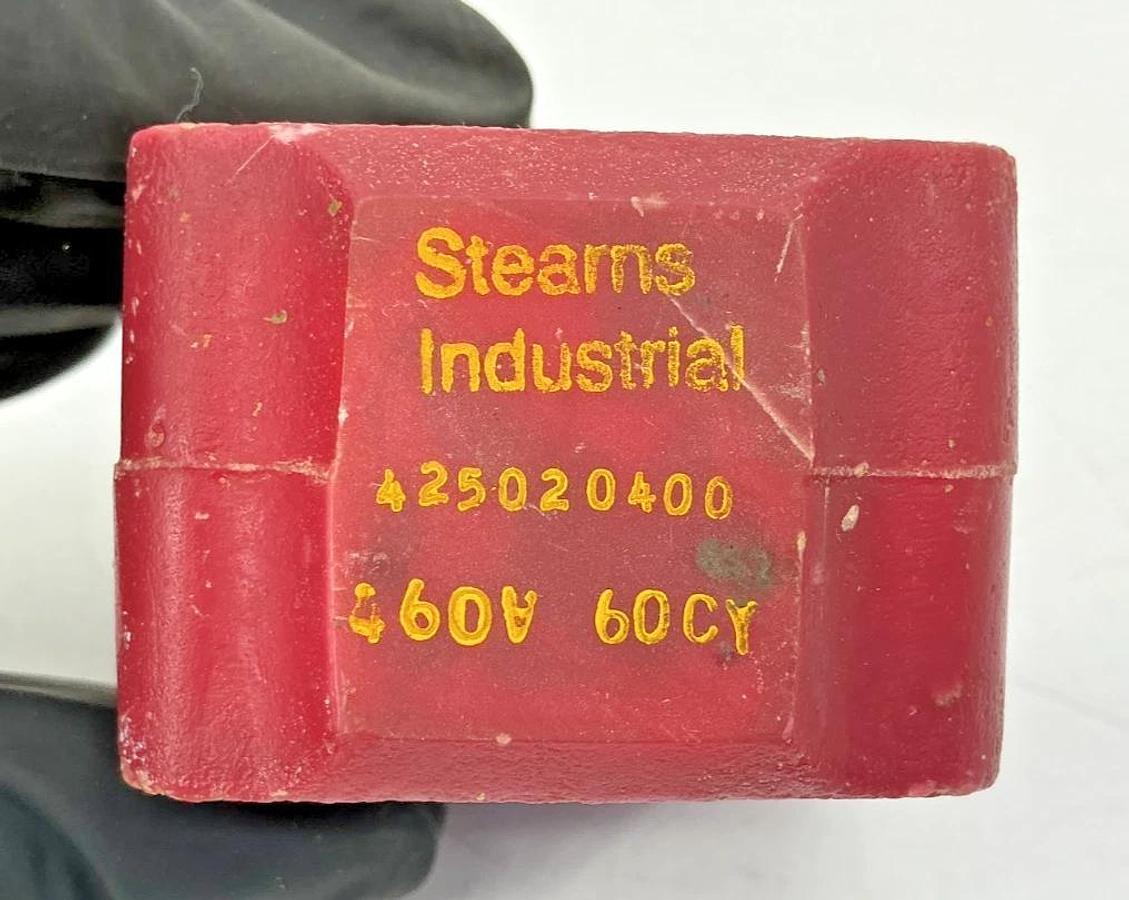 New Stearns Industrial 425020400 Solenoid Coil 460VAC 60HZ 4-2-50204-00 - No Box