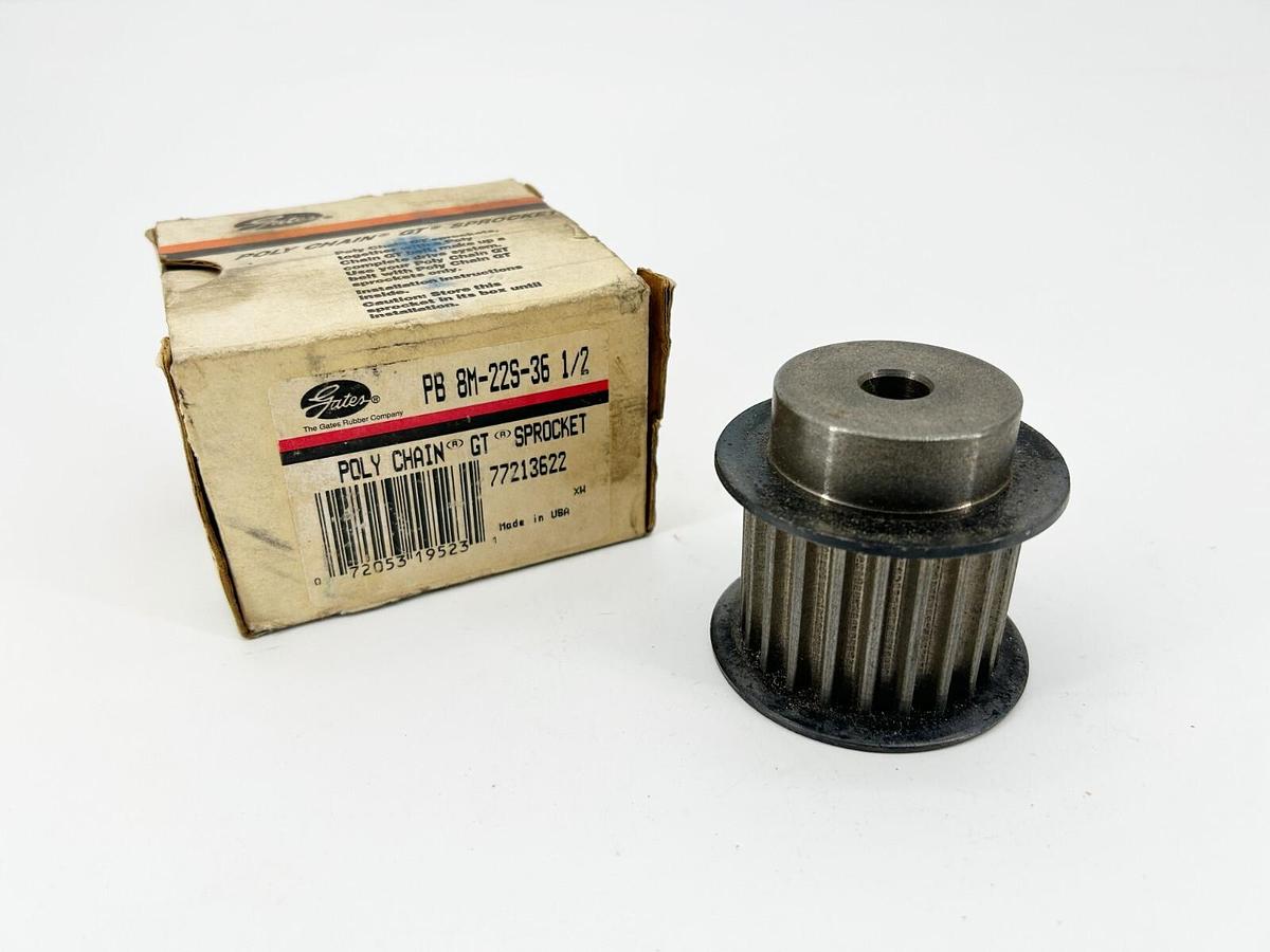 New Gates PB 8M-22S-36 1/2 Poly Chain GT Sprocket 772113622