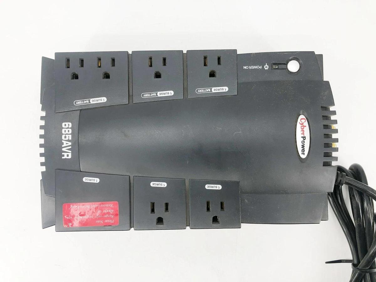 New CyberPower CP685AVRG UPS Battery Backup Surge Protection System 685VA 390W