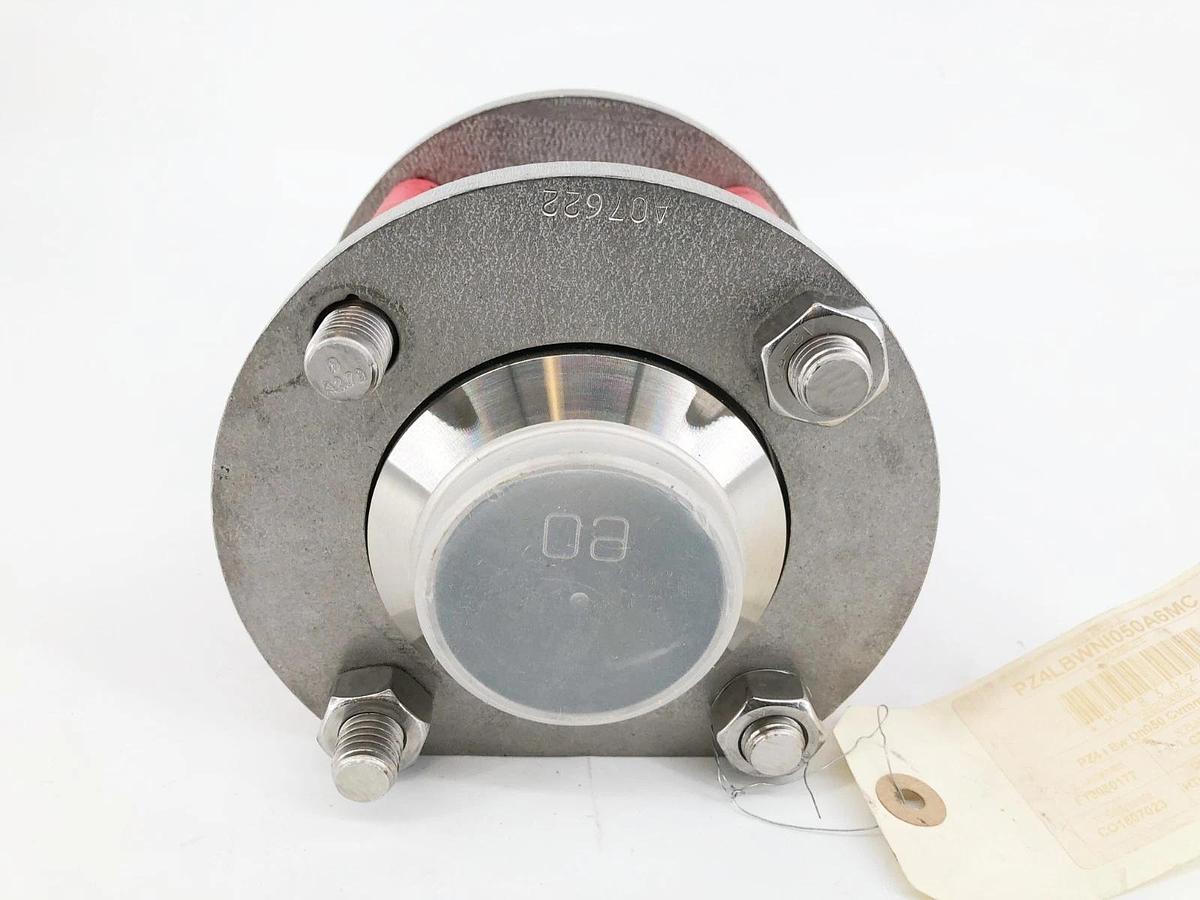 New Meca-Inox PZ4LBWNI050A6MC Sanitary Valve PN80 M-I-DN50 (Missing Hardware)