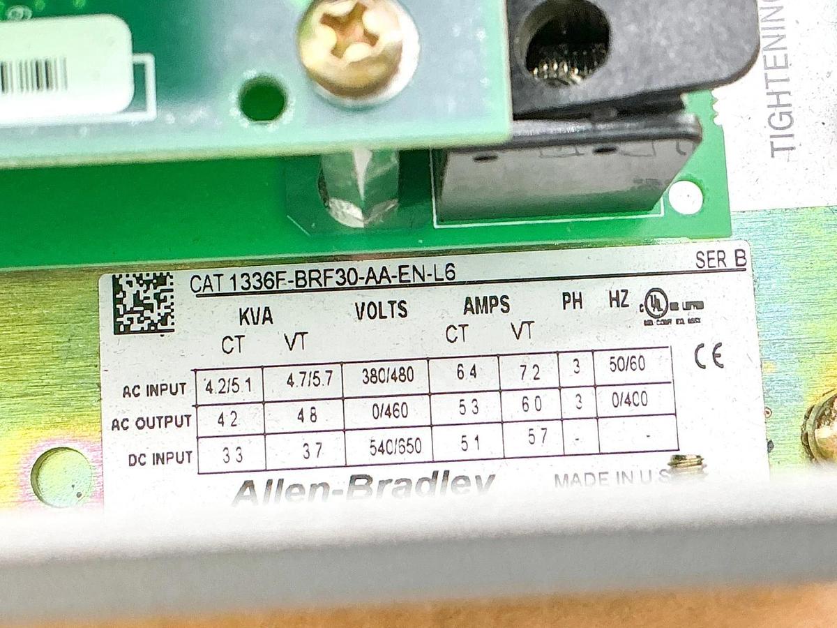 New Allen Bradley 1336F-BRF30-AA-EN-L6 AC Drive 3HP 460V Ser.B