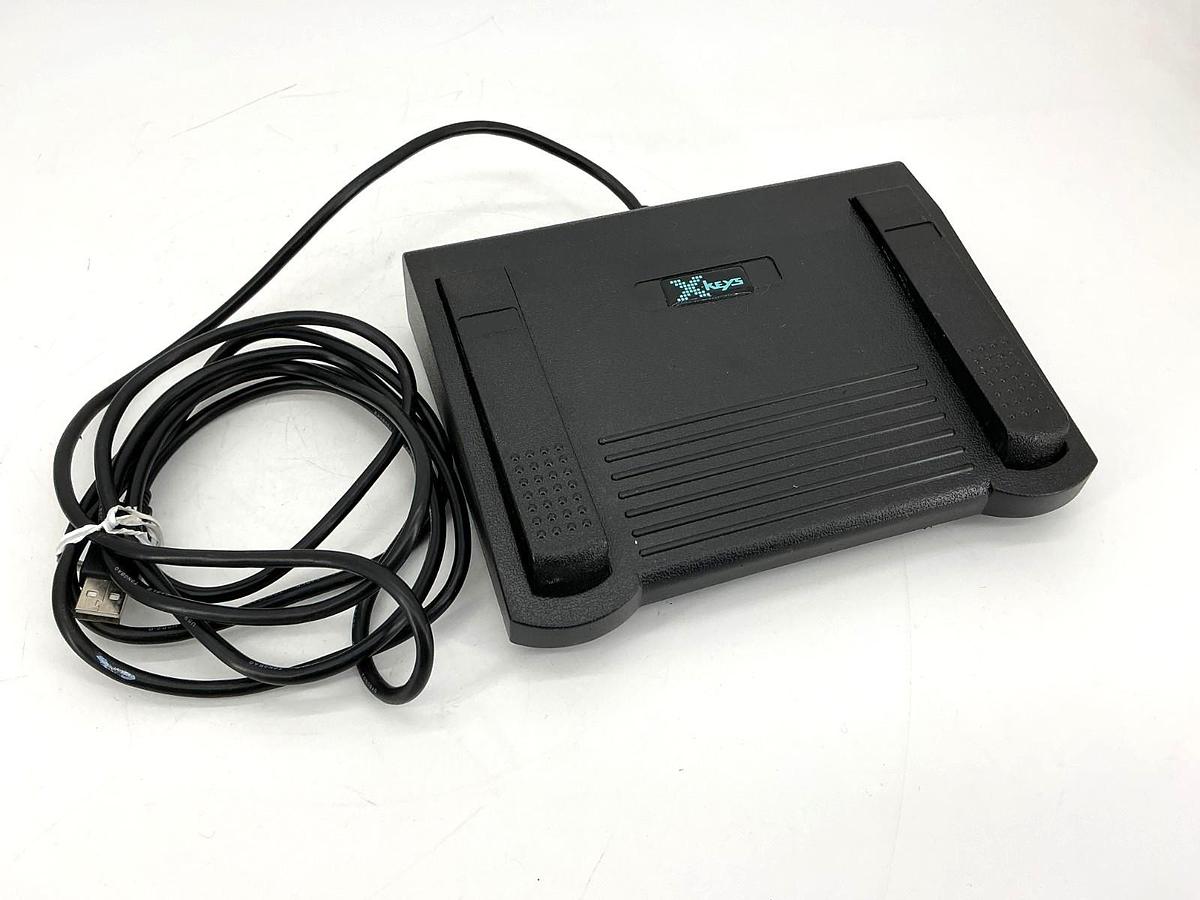 New X-Keys XF-10-US USB Foot Pedal Triple-Action XF10US - No Box