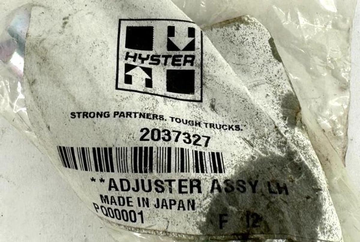 New Hyster 2037327 ADJUSTER ASSY LH Brake Adjuster Assembly Left Handed - No Box