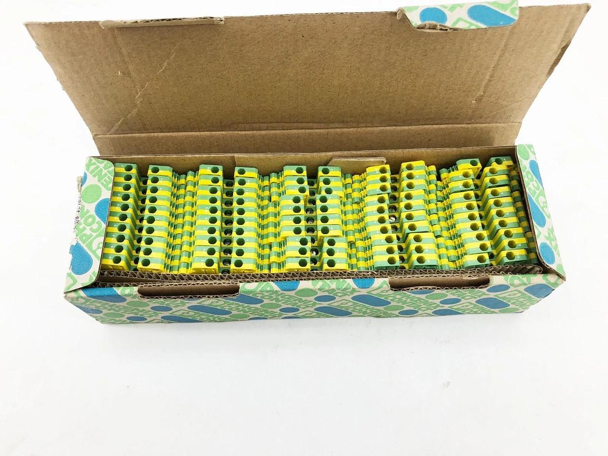 Box of 50 New Phoenix Contact USLKG 3 Terminal Blocks 0441083