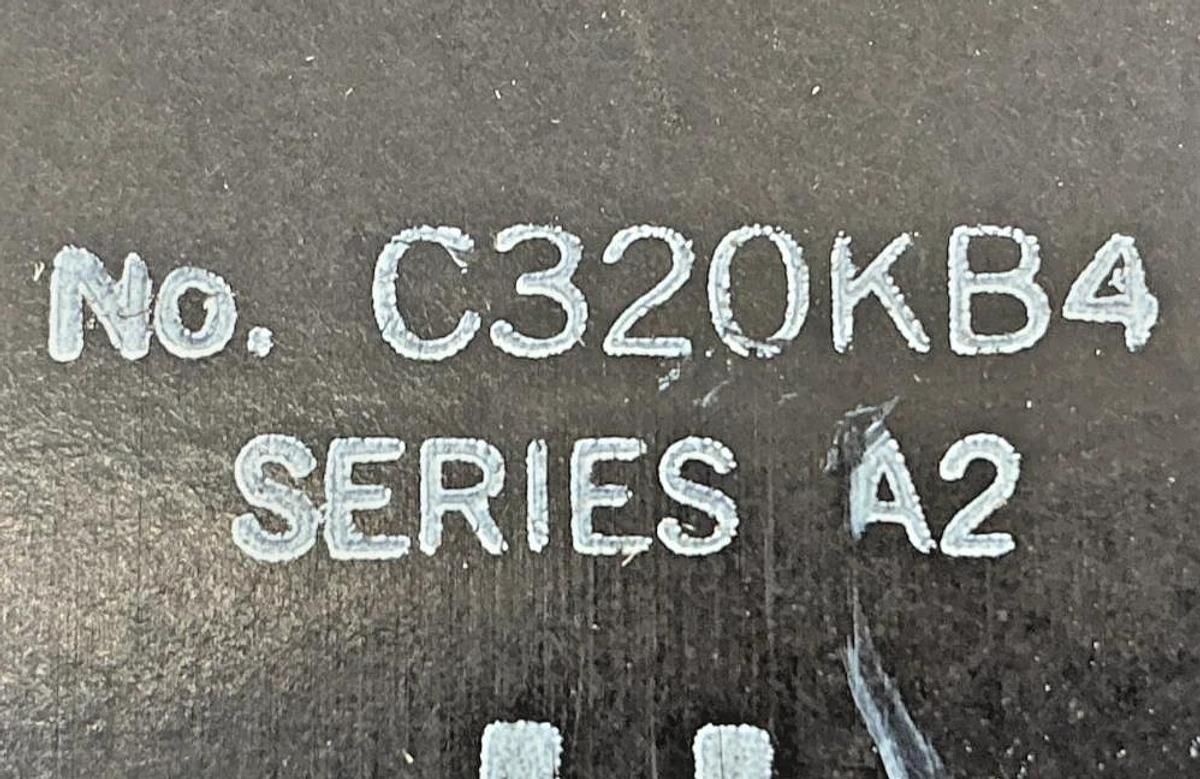 Used Cutler-Hammer C320KB4 Ser A2 Base Auxiliary Contact Block 1NO 10A 600VAC
