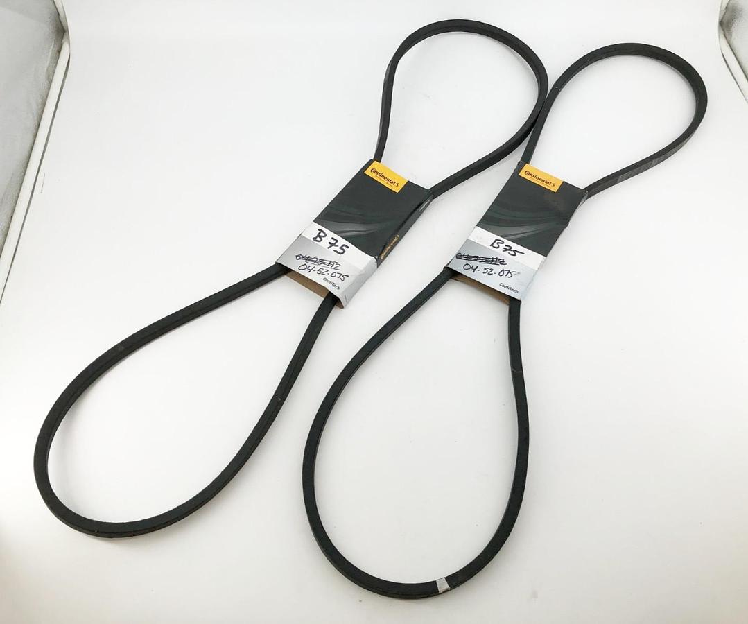 Lot of 2 New Continental B75 HY-T Plus V-Belts 5L780 - No Box