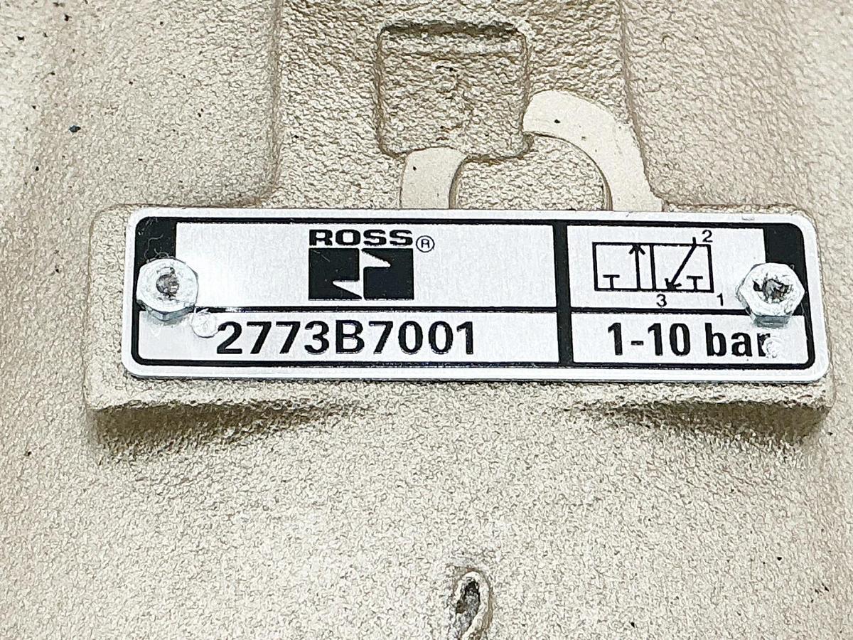 New Ross Controls 2773B7001Z Directional Control Valve 120V 1-10 Bar Series 27