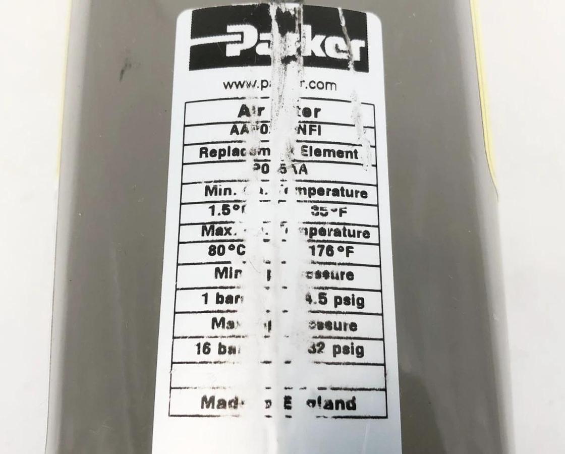 New Parker Dominic Hunter AAP025DNFI Oil Removal Filter 3/4" 232psig - No Box