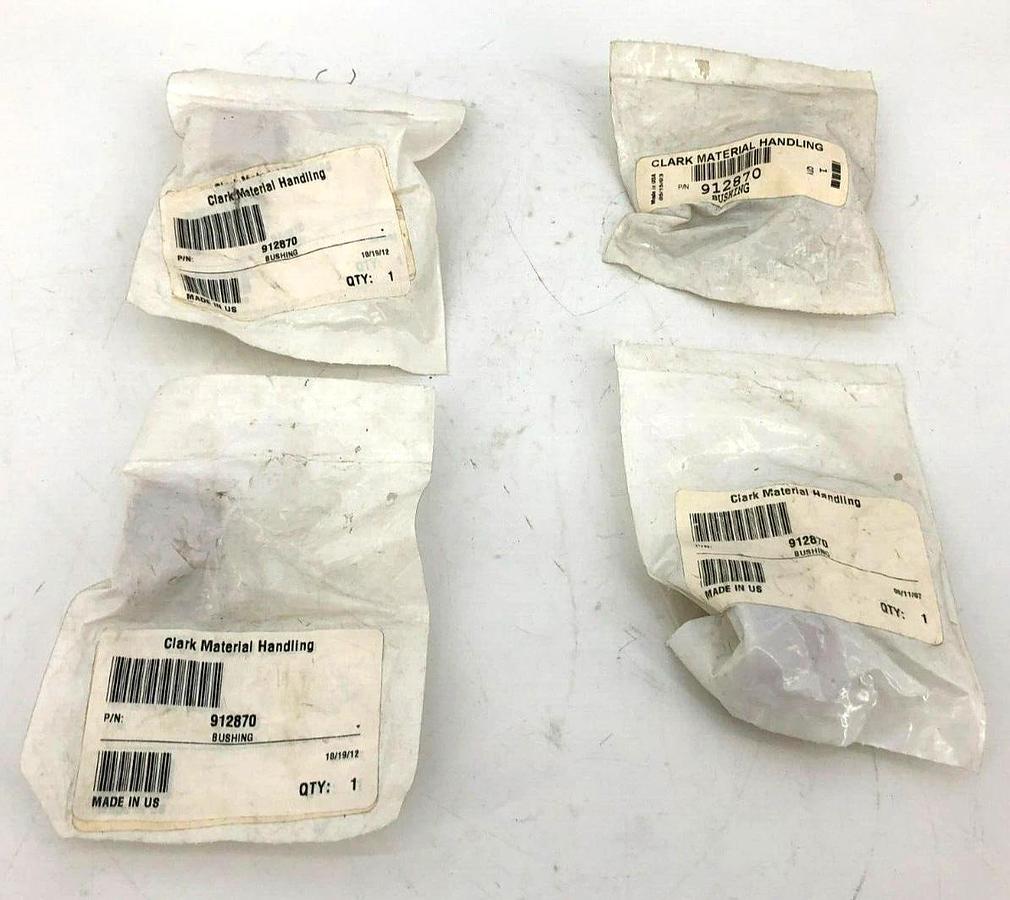 Lot of 4 New Clark 912870 Bushings