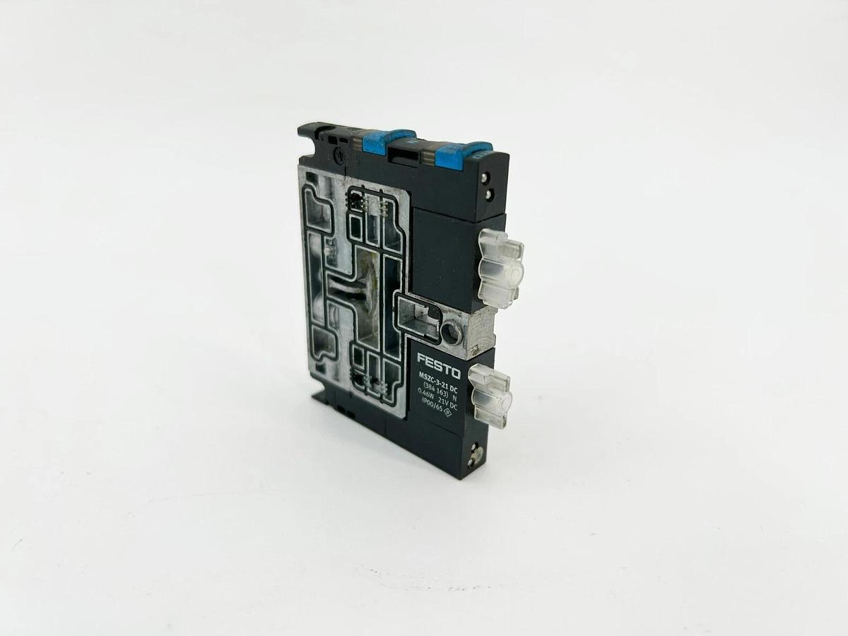 New Festo CPV10-M1H-2X3-OLS-M7 Solenoid Valve, 161417, 21VDC, MSZC-3-21 DC