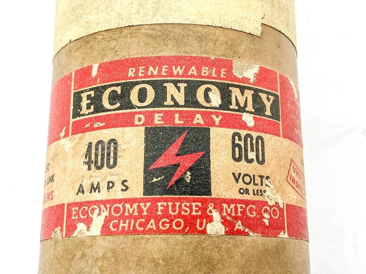 Used Economy F-40005 Renewable Fuse 400A 600V