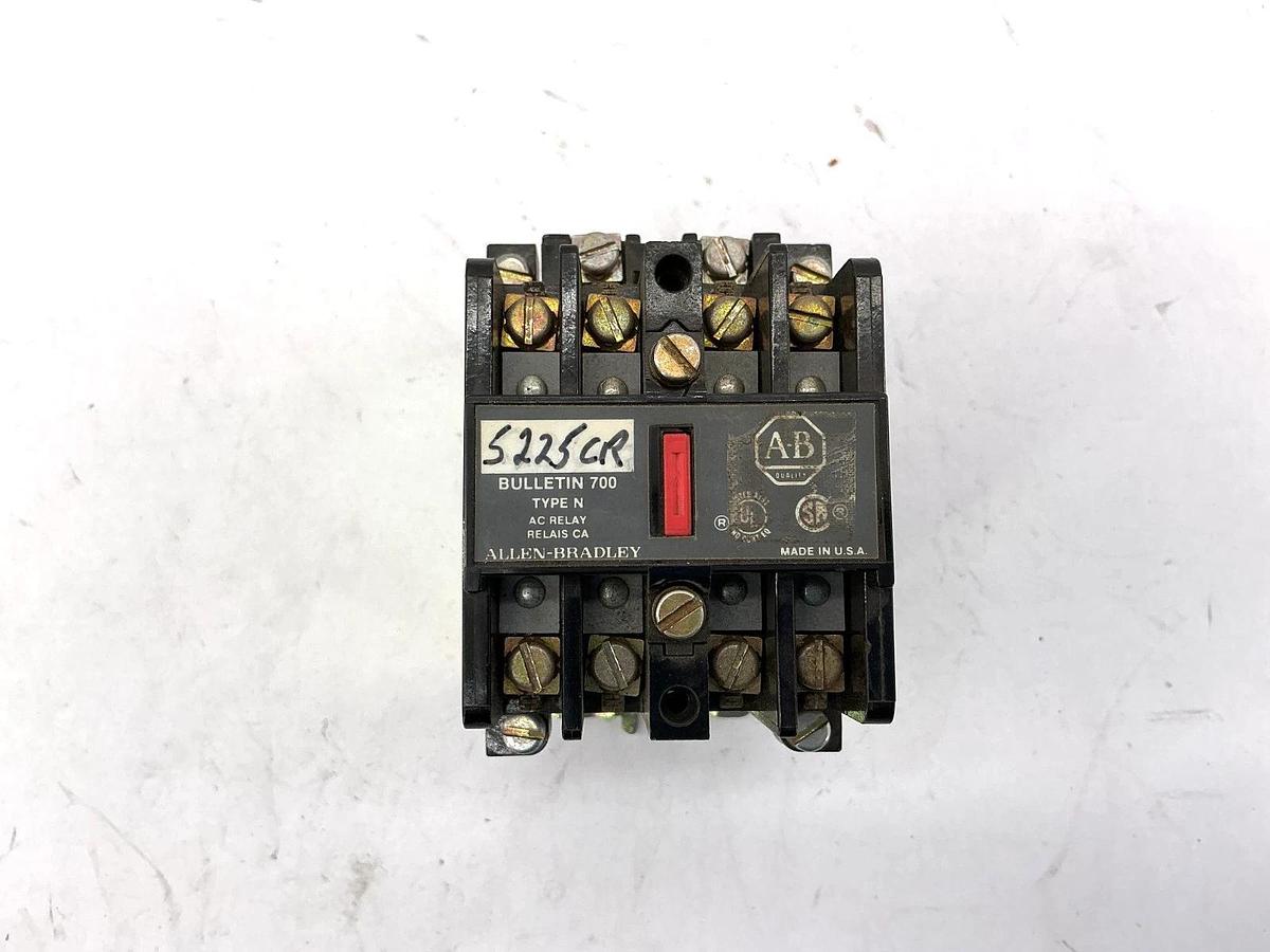 Used Allen Bradley 700-N400A1 Ser C AC-Relay 10A 120V 50/60HZ