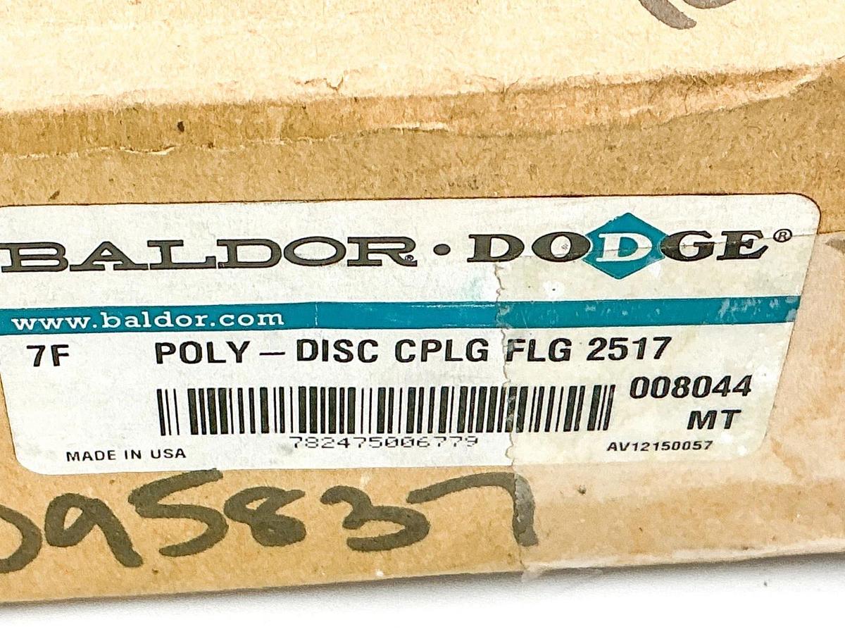 New Dodge 7F Poly-Disc Coupling Flange 008044 2517