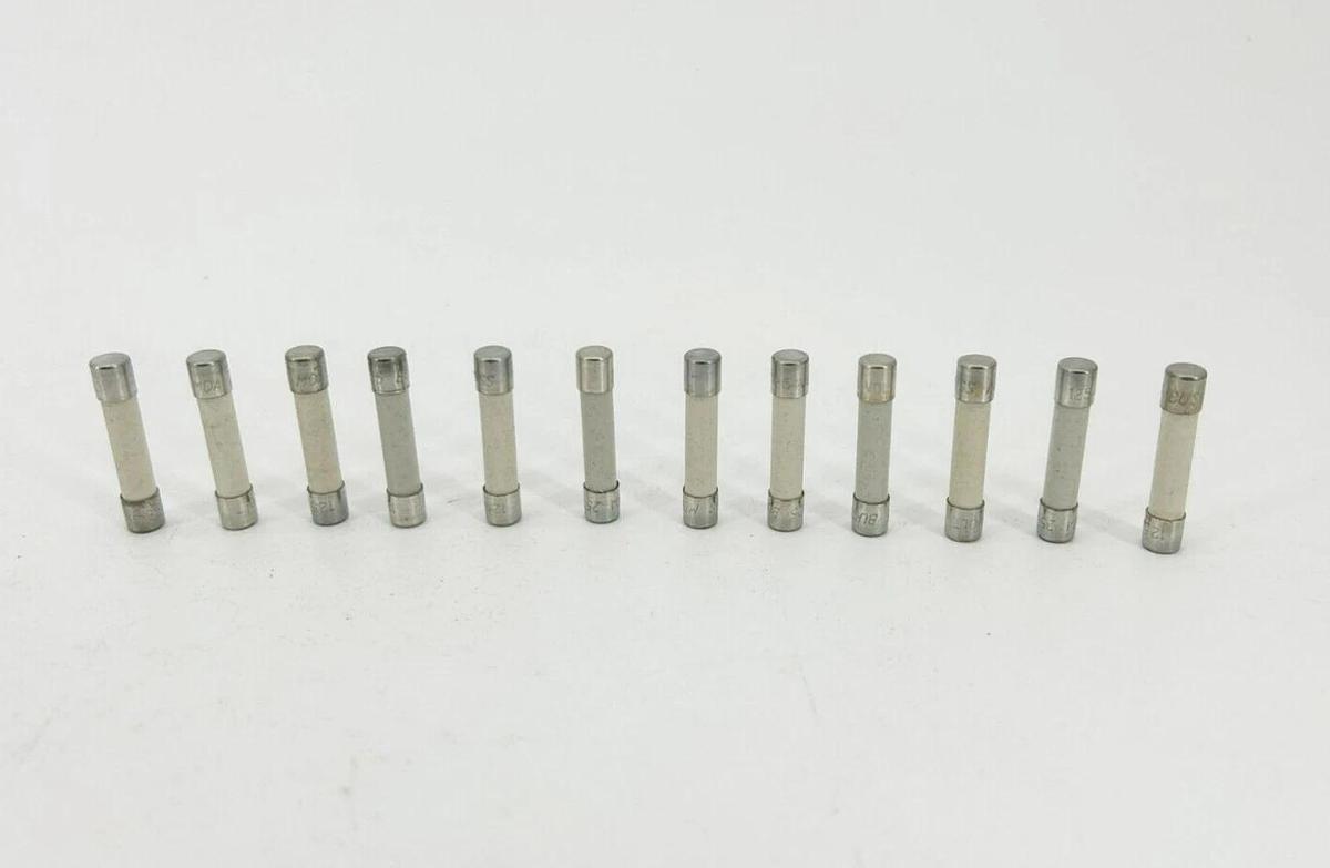 Lot of 12 New Bussmann MDA 25 Time Delay Fuses 25A 250V