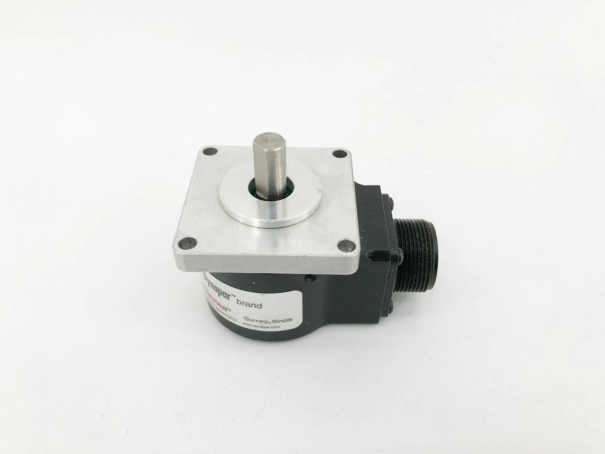 Used Dynapar H2303601002C3 Incremental Encoder 3/8" Shaft Dia. 5-26V Bidirectional
