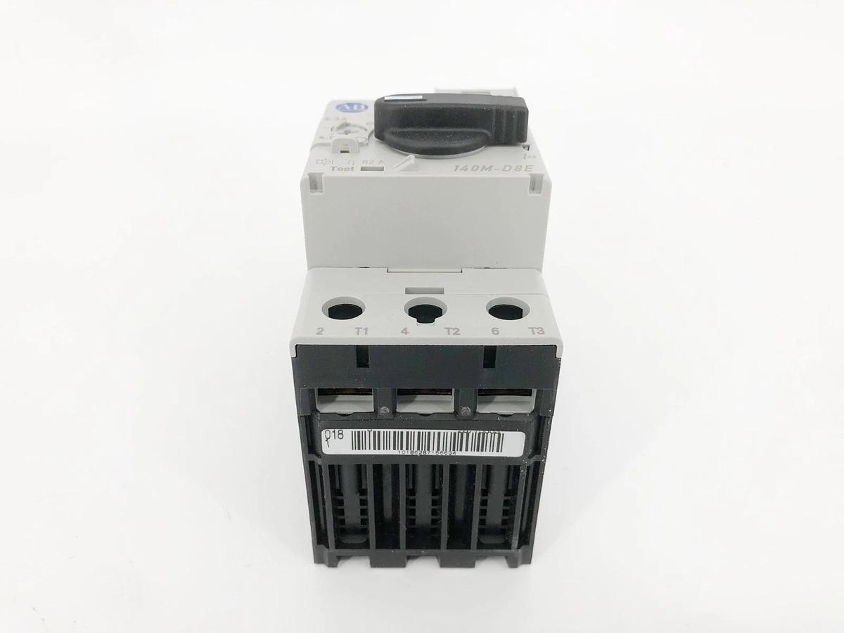 New Allen Bradley 140M-D8E-B63 Ser. D Motor Protector Breaker 4-6.3A