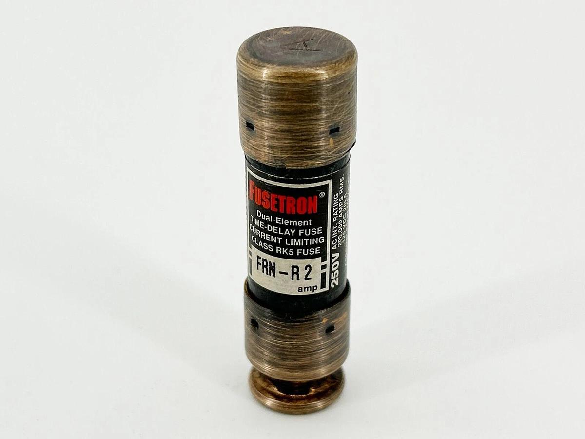 Lot of 5 Bussmann FRN-R-2 Dual Element Time Delay 2A 250V