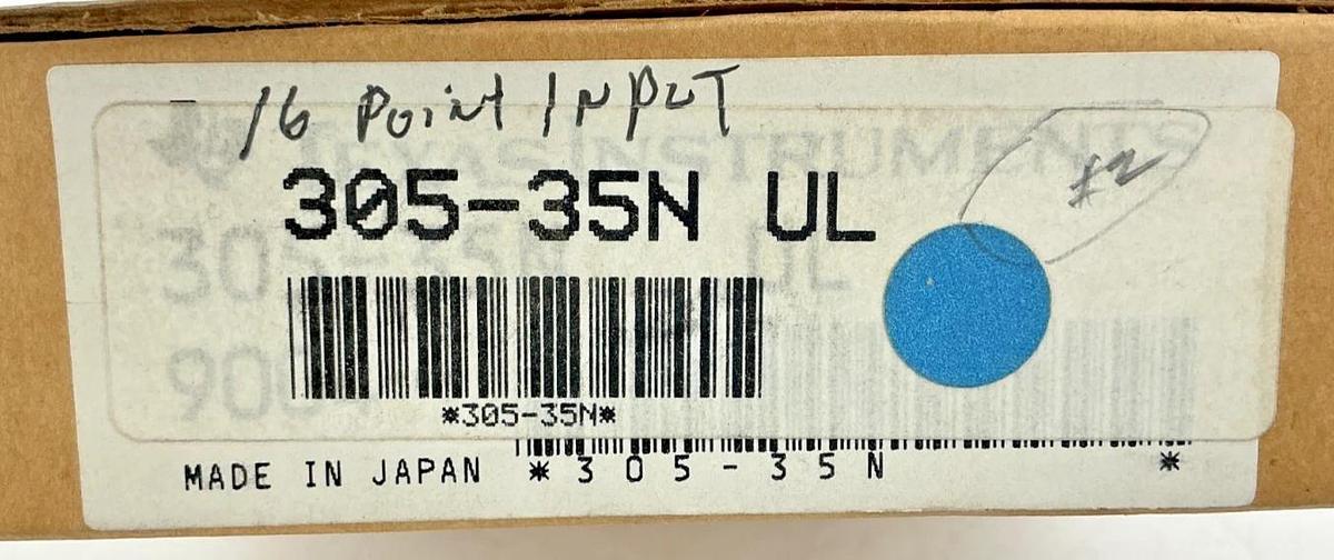 New Texas Instruments 305-35N Input Module 24VDC 16-Point 18-36VDC 30535N