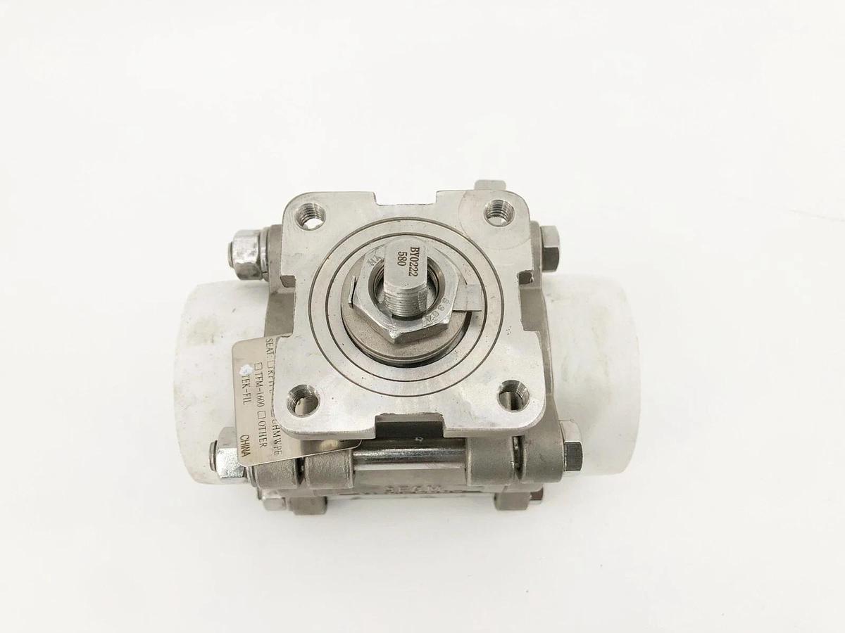 New Flow-Tek 140150-11000SSKR-NA Ball Valve 1-1/2" CF8M