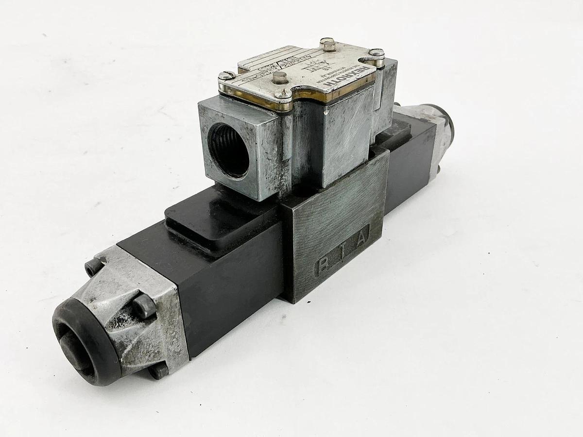 Used Rexroth 4WE6J52/AW120-60-NDAL/B10V Control Valve 120V 46VA 60Hz