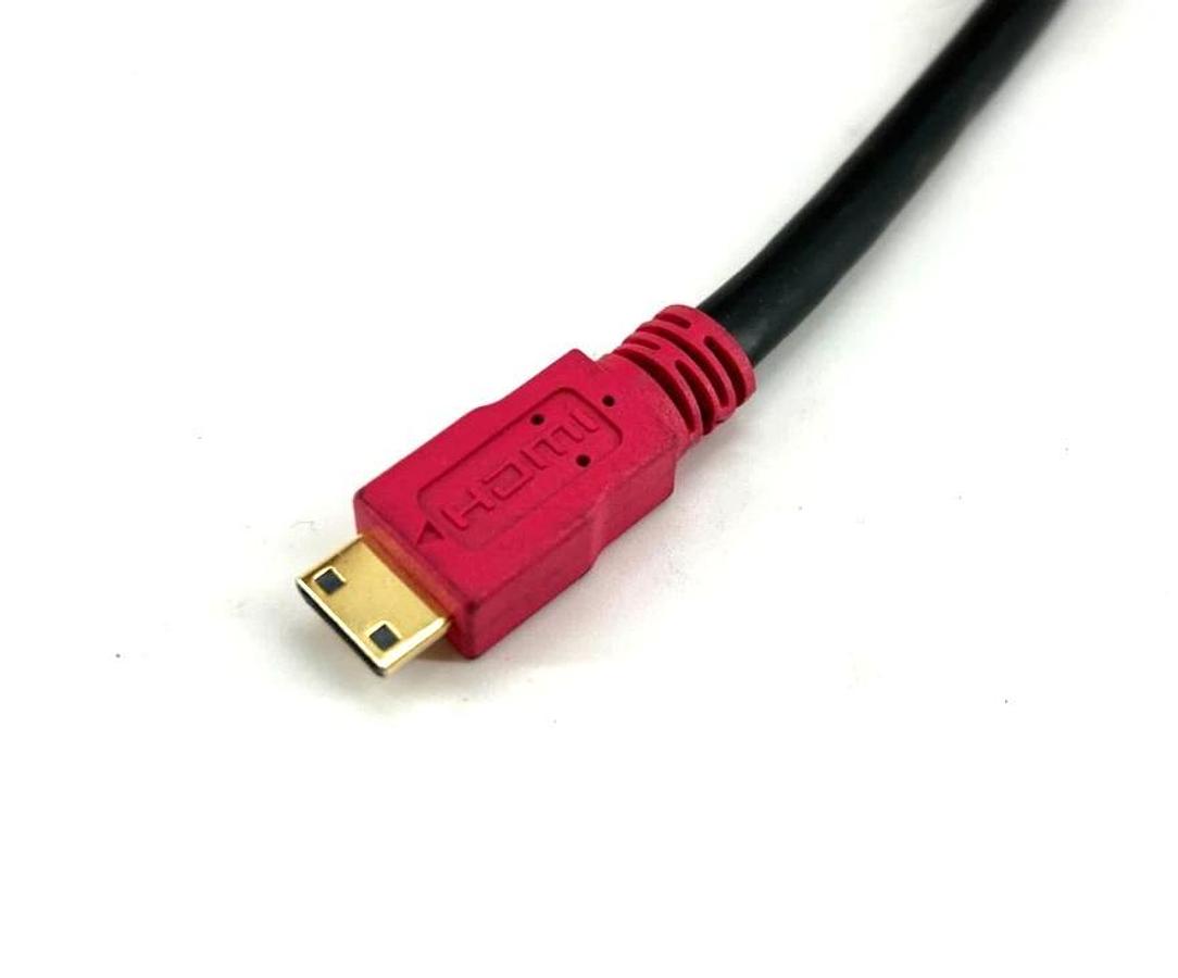 Lot of 2 New L-Com E119932-1 HDMI Cables w/ Ethernet AWM 20276 30V 6FT. - No Box