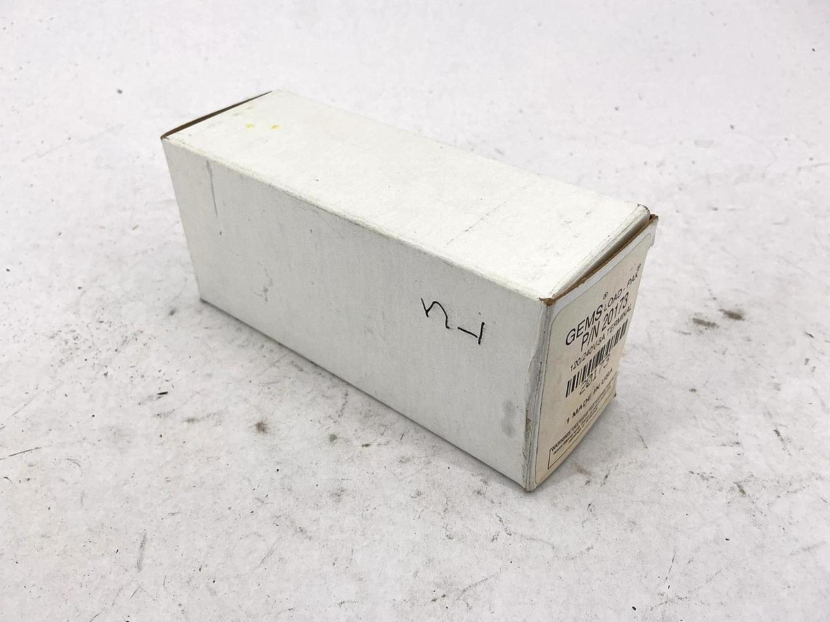 New Gems Sensors 20173 Load-Pak Relay 120/240V-5A Terminal