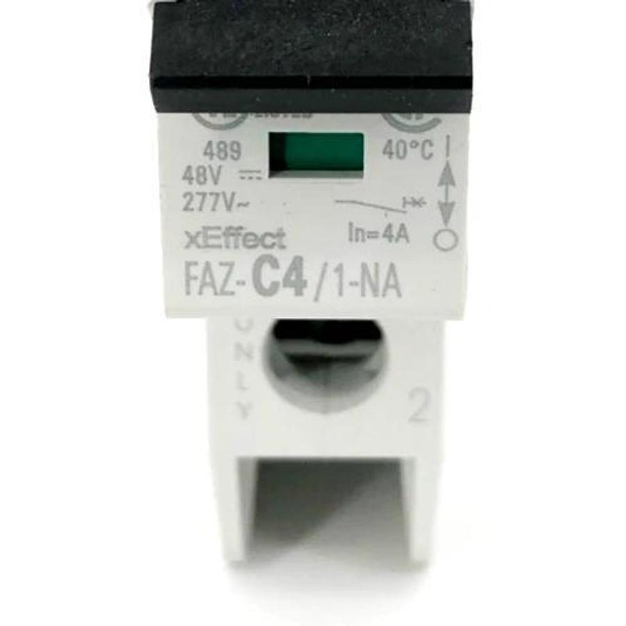 Box of 2 New Eaton FAZ-C4/1-NA Circuit Breakers 1 Pole 277V 4A
