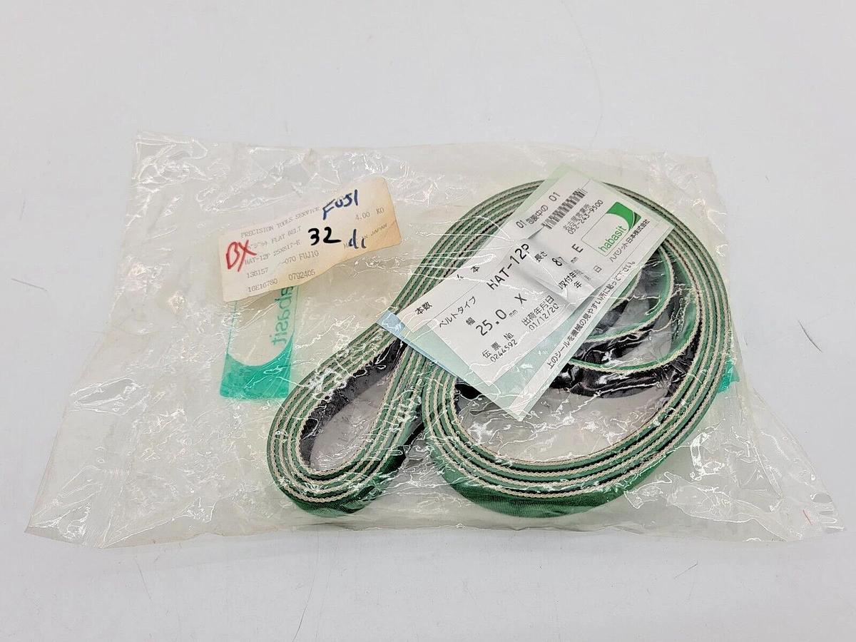 New Habasit HAT-12P Flat Belt 25mm x 817mm Green