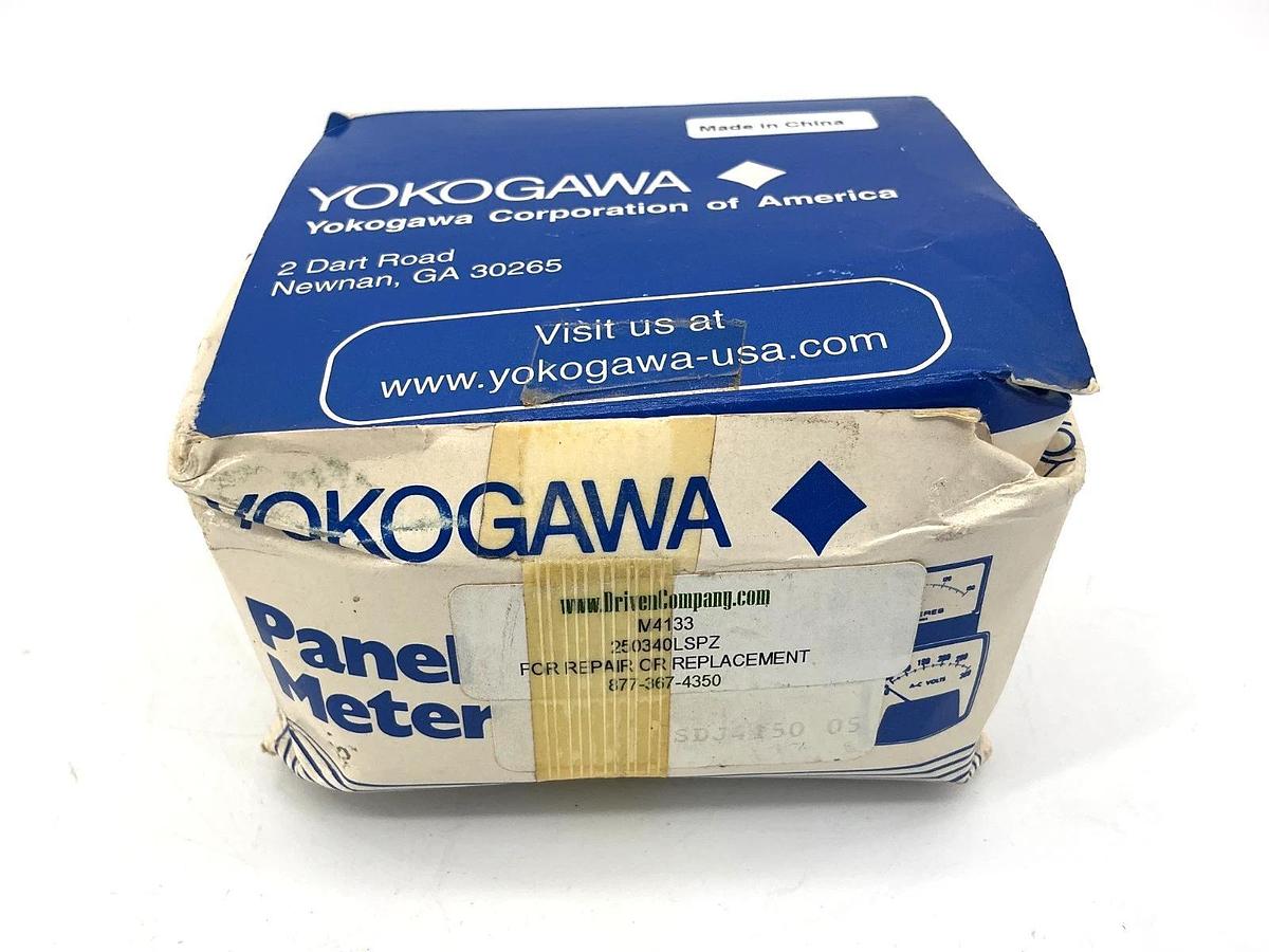 New Yokogawa 250340LSPZ Panel Meter 0-150AC Amperes 250-340-LSPZ