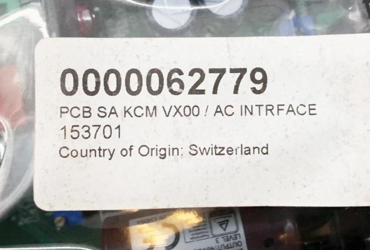 New Coperion 0000062779 PCB SA KCM VX00 AC Interface 153701 - No Box