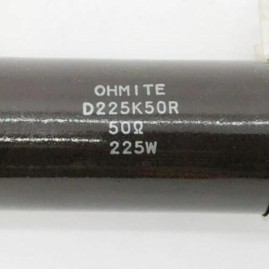 New Ohmite D225K50R Lug Resistor 50 ohm 225W 10% Resistance
