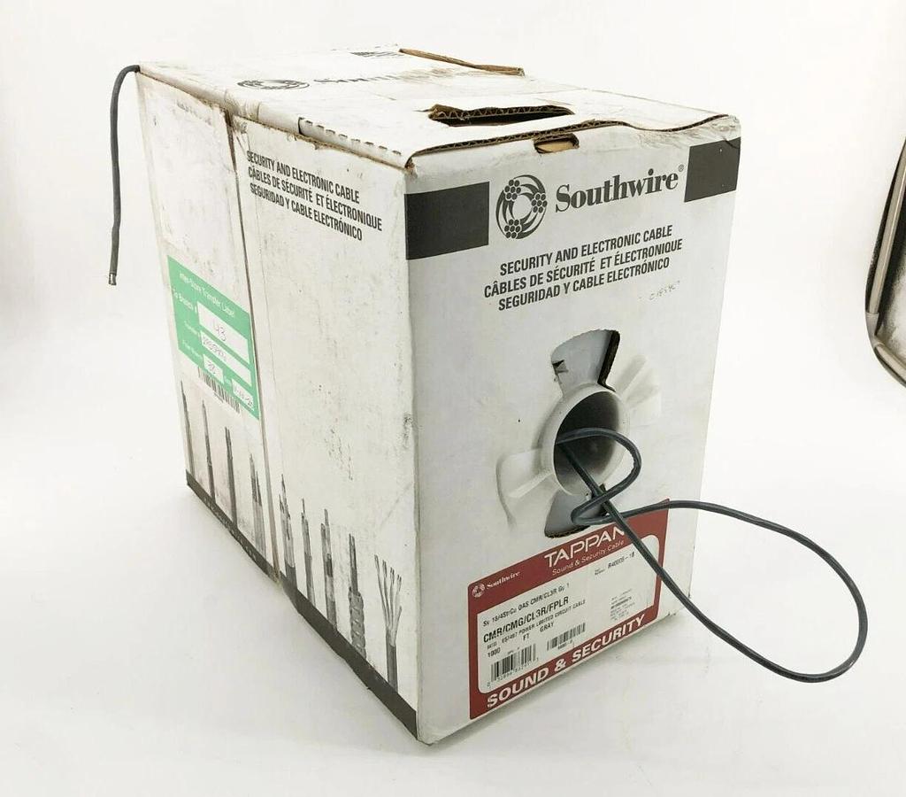 New Southwire R40005-1B Cable CMR/CMG/CL3R/FPLR Approx. 700FT.