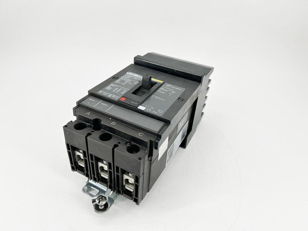 New Square D HLA36040 Circuit Breaker 40A 3P 600V 3 Phase