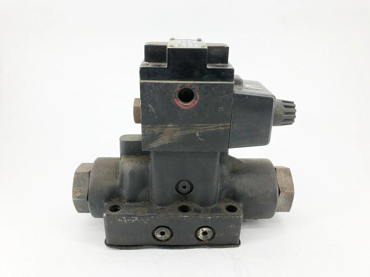 Used Parker D63W1B45Y 34 Directional Control Valve 120/60-110/50 .72-.75A 3000psi Max