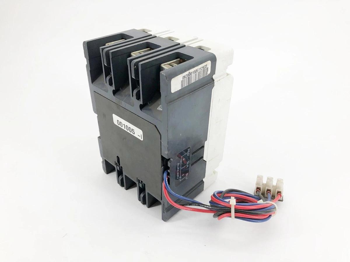 Used Cutler Hammer HMCPS003A0C Motor Circuit Breaker w/ A1X1LB 3P 3A 600VAC 250VDC
