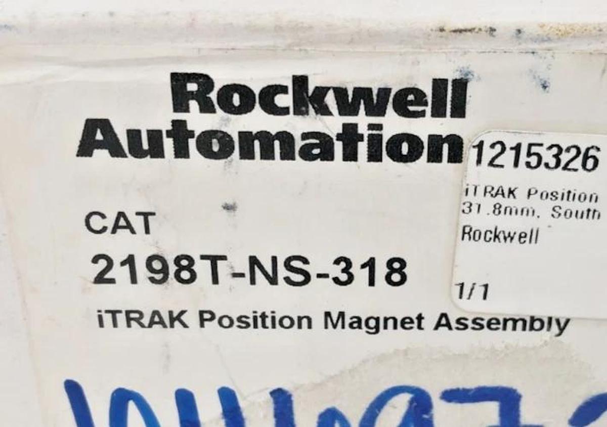 New Rockwell Automation 2198T-NS-318 iTrak Position Magnet Assembly 31.8mm South