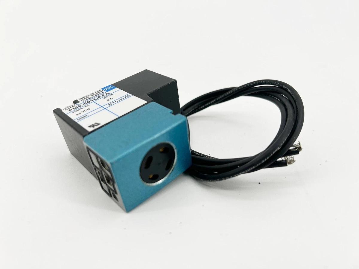 New Mac Valves PME-501CAAA Solenoid Valve 24VDC 6W 25-150PSI