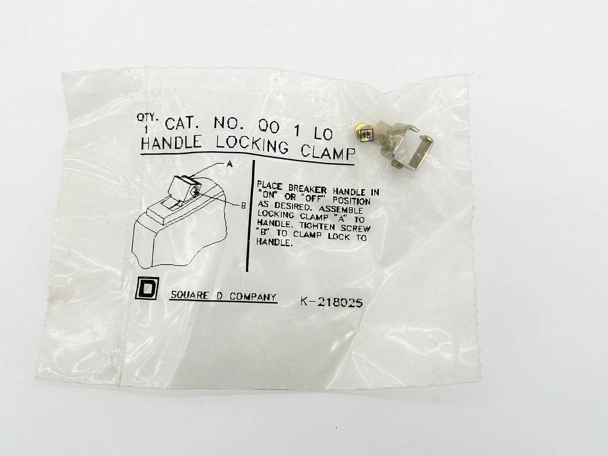 New Lot of 8 Square D QO1LO Load Center Clamp QO Series