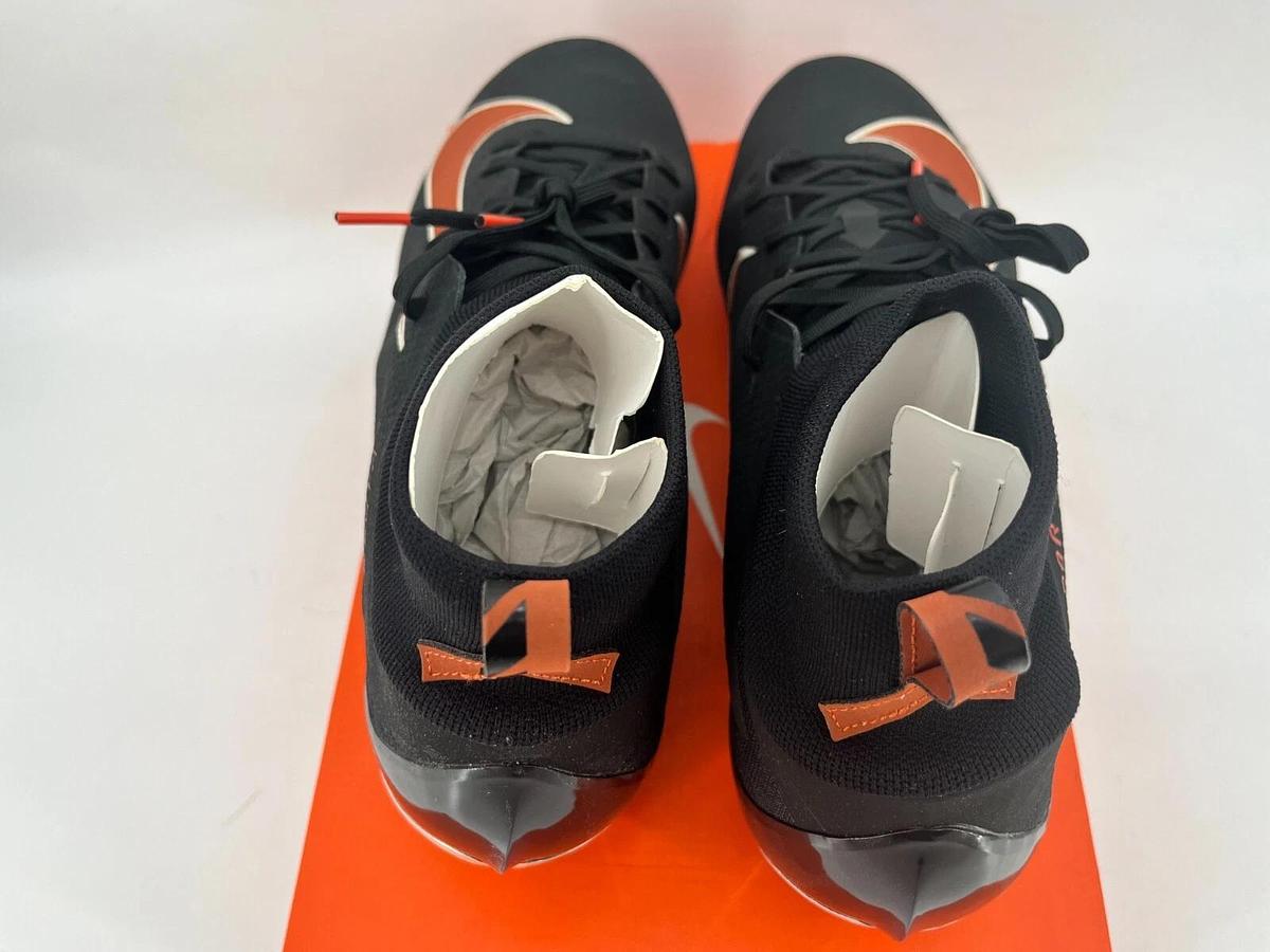 Nike Vapor Untouchable Pro 3 SMU P Black/Orange Size 16 OSU Beavers Cleats