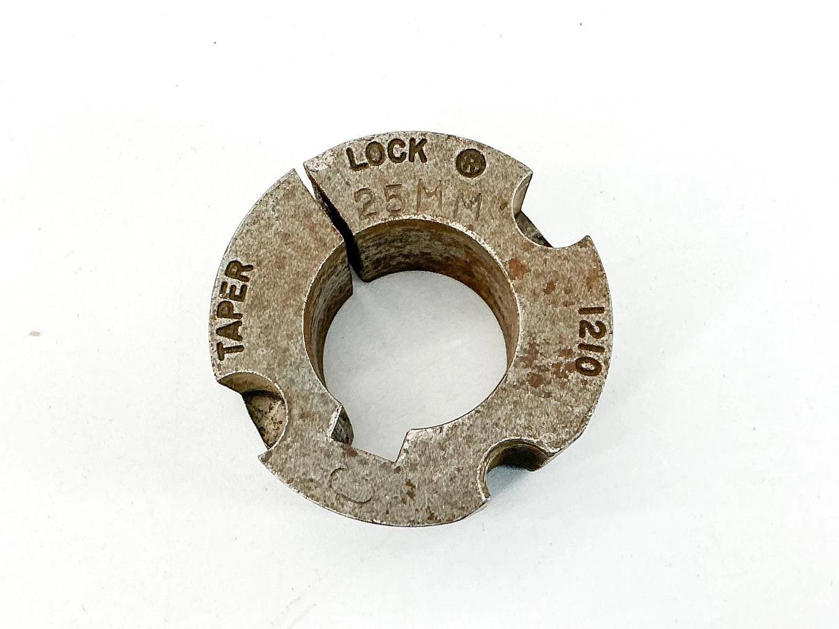 Lot of 3 1210-25mm Taper-Lock Bushing 25mm Bore