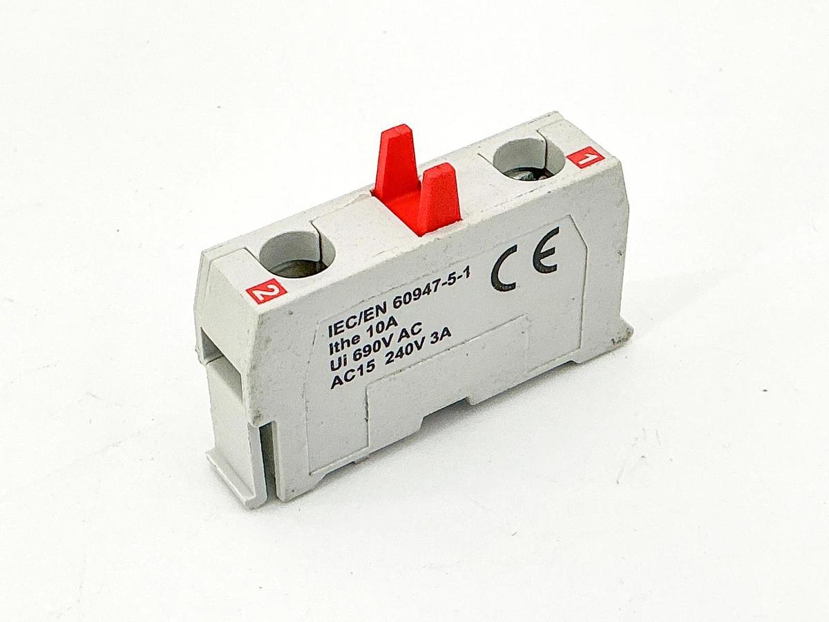 New Pack of BACO 33S01 + 33S10 Contact Blocks 10 690V - No Box