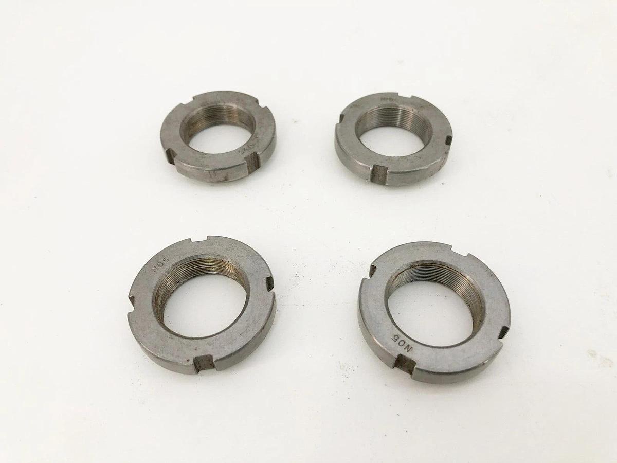 Lot of 4 New N05 Bearing Locknuts