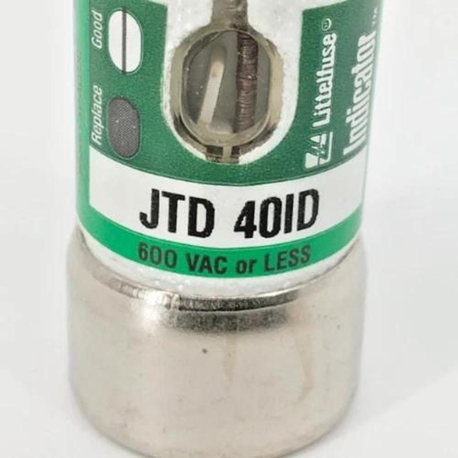 New Littelfuse JTD 40ID Time Delay Fuse 40A 600V Class J - No Box
