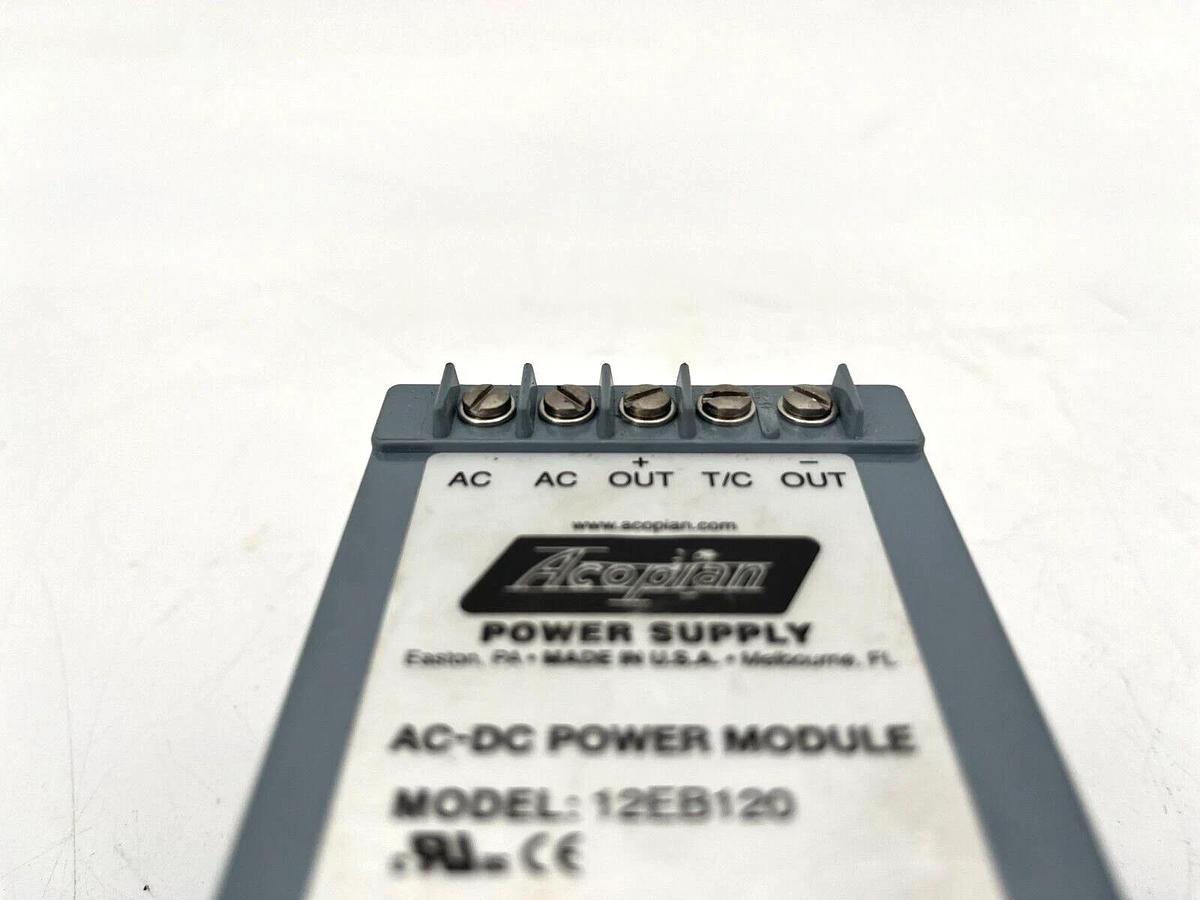 New Acopian 12EB120 AC-DC Power Supply Module 105-125V Input 12V Output