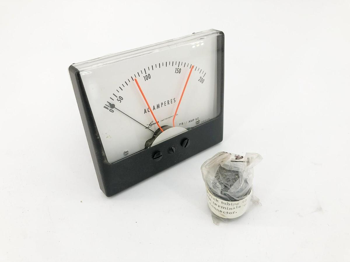 New Larsen 4.5WV Amperage Meter 0-200A 117V