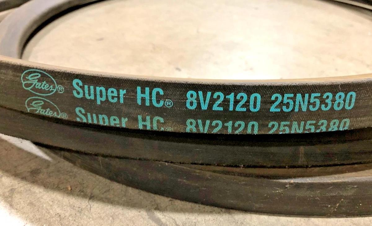 New Gates 8V2120 Super HC V-Belt 9336-2120 25N5380 - No Box