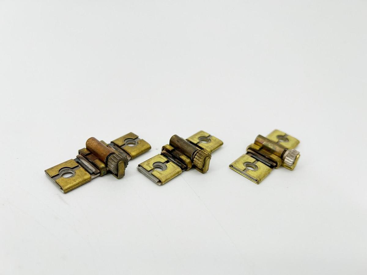 Used Lot of 3 Square D B7.70 Thermal Overload Heating Element